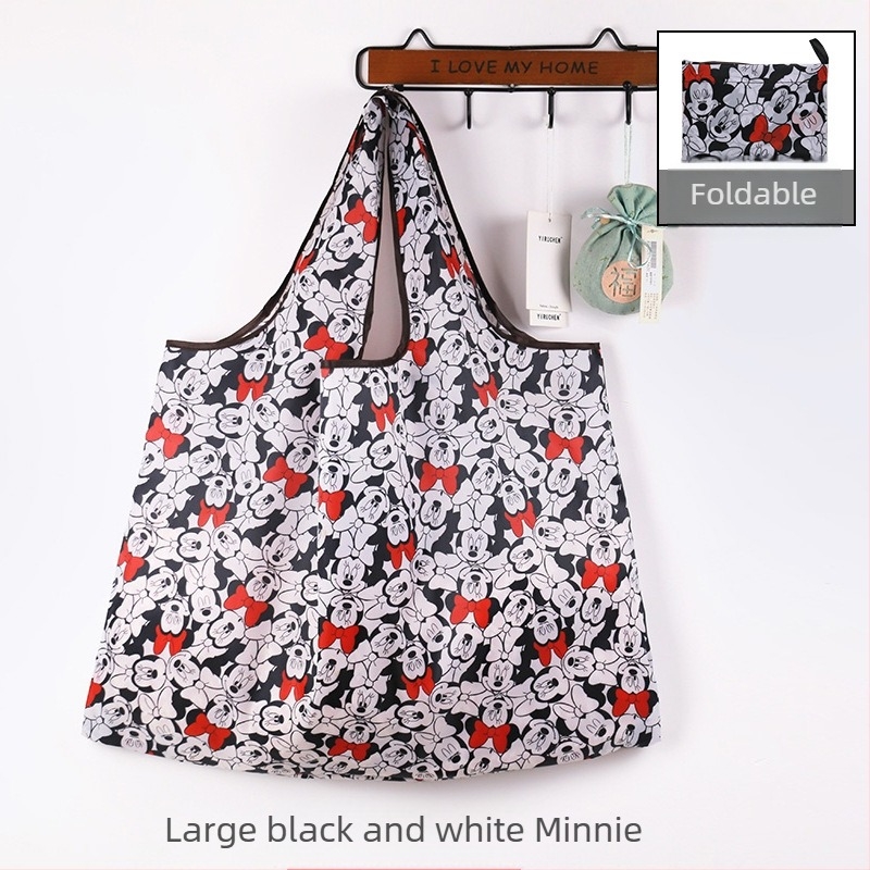 Geantă Tote cu desene animate – geantă de cumpărături reutilizabilă, ecologică, serigrafie, personalizabilă