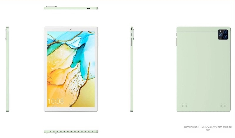 Tabletă Android, Quad-core ARM 1.5GHz, 16GB memorie flash, ecran IPS Retina, 3G cu funcții de telefonie și GPS