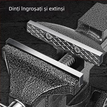 Oudisi mini vise de birou – universal, multifuncțional, rotire de 360°, greutate 1,93 kg