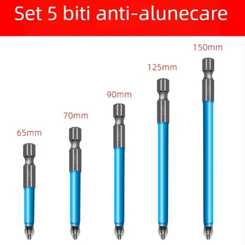 Set bituri cruce cu cap anti-derapare, pentru uz casnic — oțel aliat