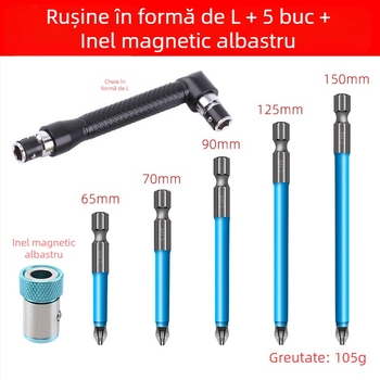 Set bituri cruce cu cap anti-derapare, pentru uz casnic — oțel aliat