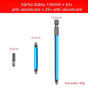 Set bituri cruce cu cap anti-derapare, pentru uz casnic — oțel aliat