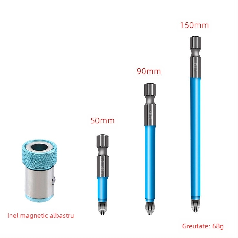 Set bituri cruce cu cap anti-derapare, pentru uz casnic — oțel aliat