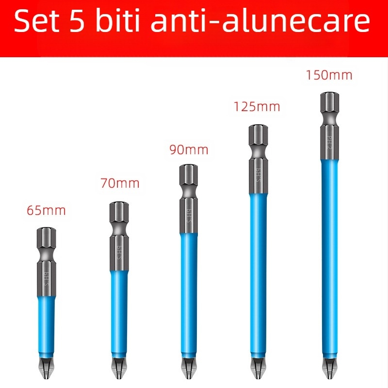 Set bituri cruce cu cap anti-derapare, pentru uz casnic — oțel aliat