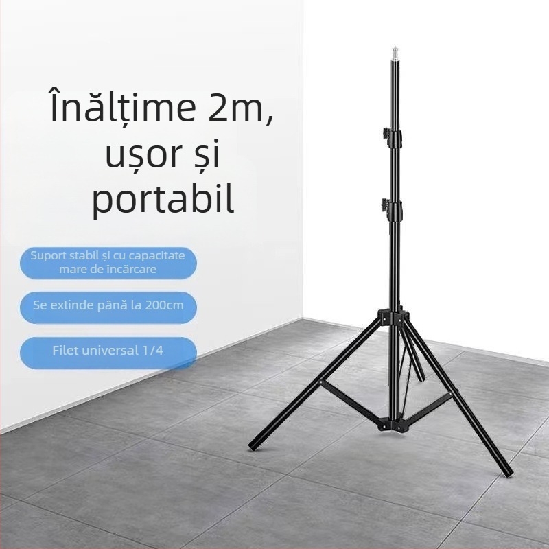 Lumină de camping de urgență, design rucsac pliabil, 50-300W, 48 LED, IP54