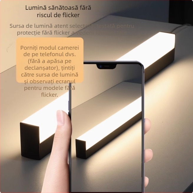 Lampa LED pentru oglinda de baie, stil modern minimalist, LED 111–240V cu transformator electronic, nivel de economisire a energiei 6
