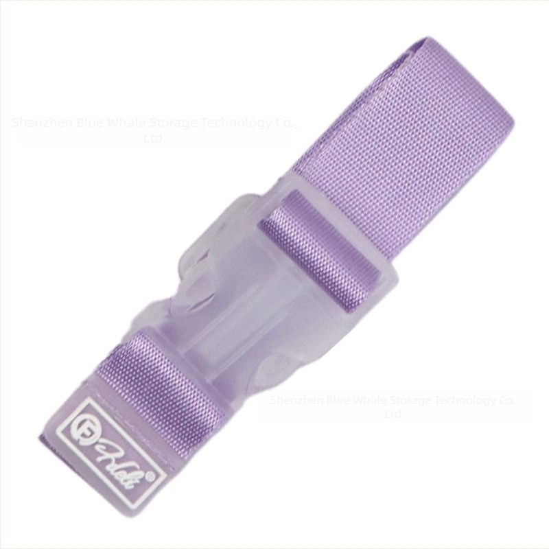 Set cârlig pentru bagaj și curea, material nylon, brand Blue Whale, stil călătorie de relaxare, ultra-ușor, rezistent la uzură