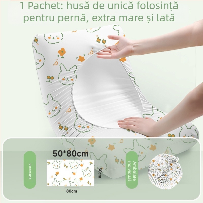 Set fețe de pernă de unică folosință – din material nețesut, Travel You