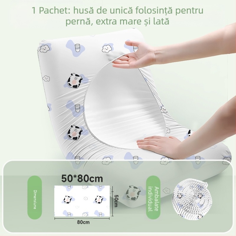 Set fețe de pernă de unică folosință – din material nețesut, Travel You