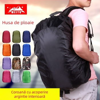Husă impermeabilă de ploaie camuflaj pentru rucsacul de alpinism – Unisex, potrivită pentru drumeții, alpinism și camping, personalizare cu logo