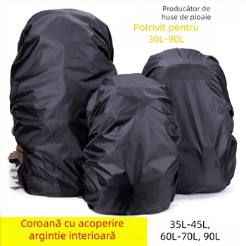 Husă impermeabilă de ploaie camuflaj pentru rucsacul de alpinism – Unisex, potrivită pentru drumeții, alpinism și camping, personalizare cu logo