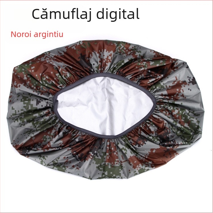 Husă impermeabilă de ploaie camuflaj pentru rucsacul de alpinism – Unisex, potrivită pentru drumeții, alpinism și camping, personalizare cu logo
