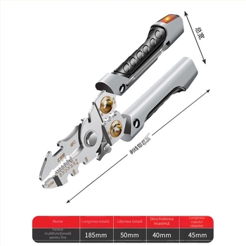 Z tester electric multifuncțional stilou cu clește pentru tragererea și decapsarea cablurilor | Greutate 0.2