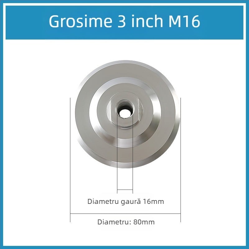 Disc adeziv din aliaj de aluminiu; material: aliaj de aluminiu; abraziv: aliaj de aluminiu, țesătură cu cataramă, clei universal; duritate: super dur