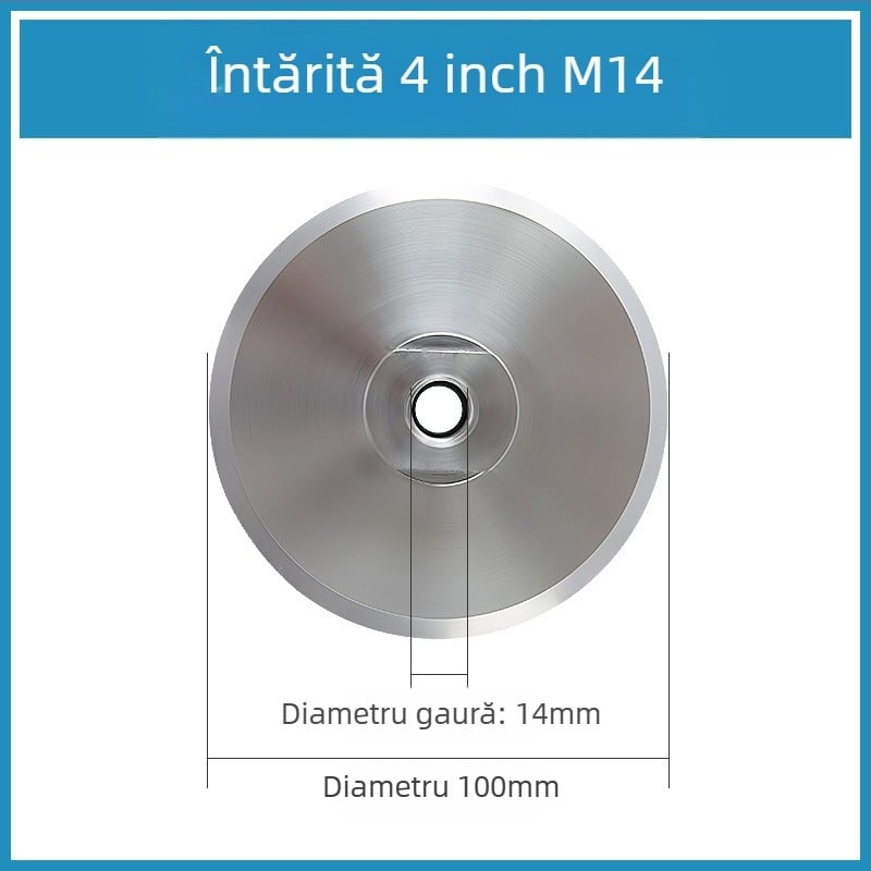 Disc adeziv din aliaj de aluminiu; material: aliaj de aluminiu; abraziv: aliaj de aluminiu, țesătură cu cataramă, clei universal; duritate: super dur