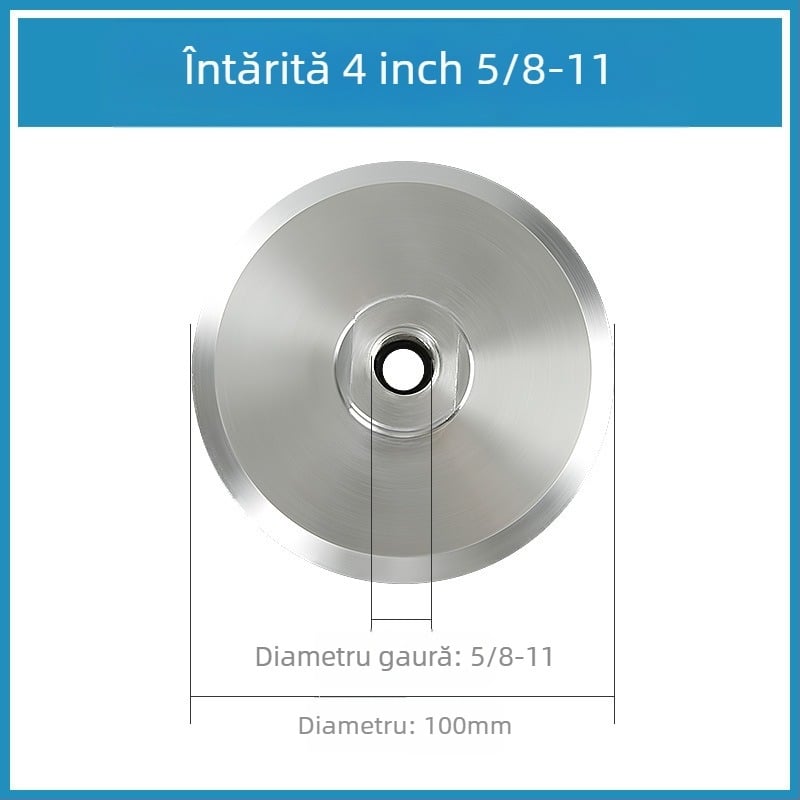 Disc adeziv din aliaj de aluminiu; material: aliaj de aluminiu; abraziv: aliaj de aluminiu, țesătură cu cataramă, clei universal; duritate: super dur