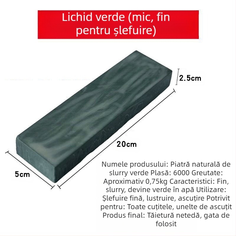 Piatra de ascuțit din pulp stone pentru cuțite, piatră de șlefuire pentru uz casnic, personalizabilă cu logo imprimat