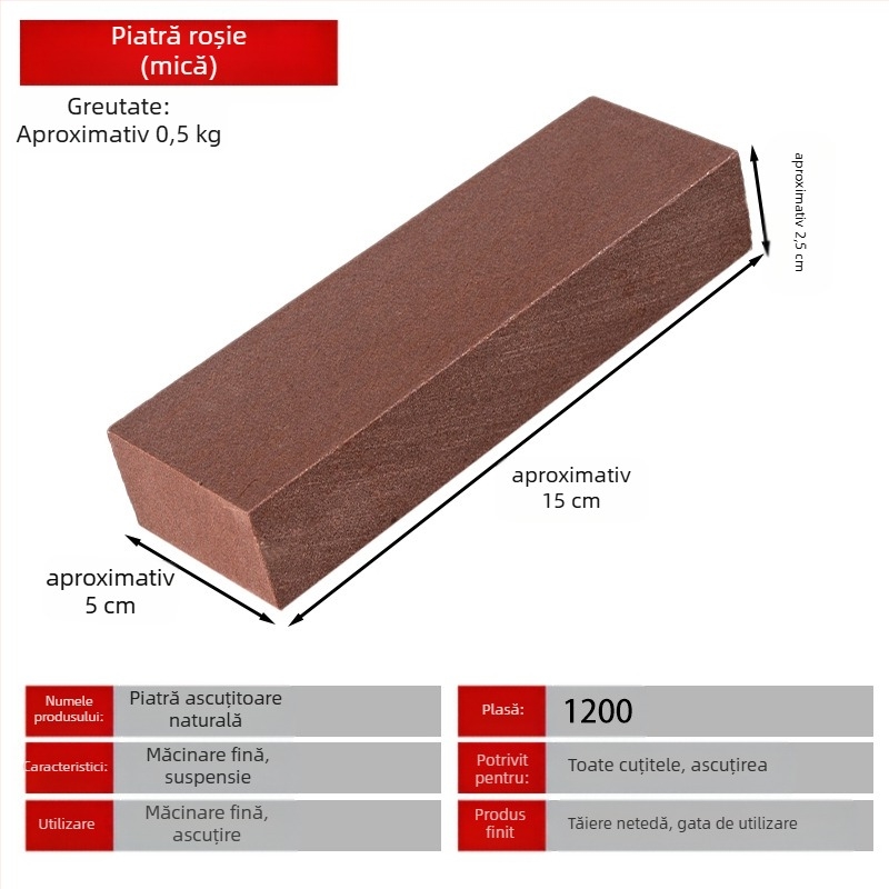 Piatra de ascuțit din pulp stone pentru cuțite, piatră de șlefuire pentru uz casnic, personalizabilă cu logo imprimat