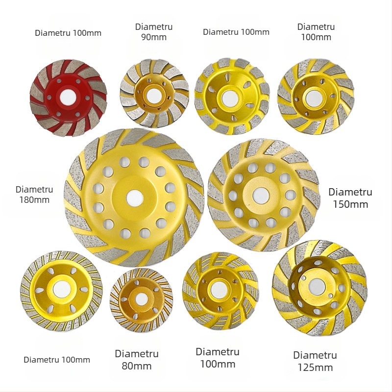 Disc diamant pentru polizor unghiular, cu placă nano