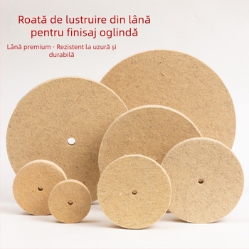 Fengpeng Roată de lână — tip: Wool Wheel; material: lână; abrasive: Wool Felt; duritate: 7p