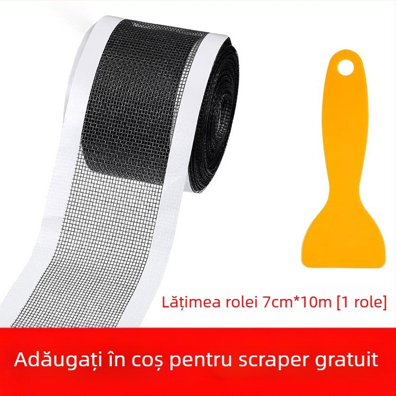 Filtru de canalizare de unică folosință pentru baie — etichetă autoadezivă dreptunghiulară, anti-blocare pentru părul de duș