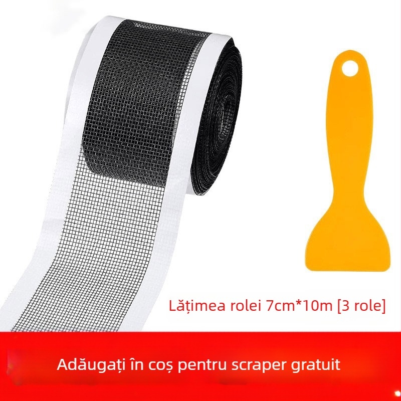 Filtru de canalizare de unică folosință pentru baie — etichetă autoadezivă dreptunghiulară, anti-blocare pentru părul de duș