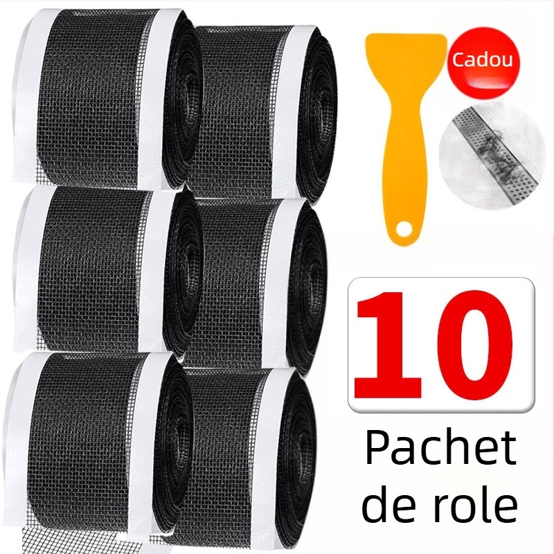 Filtru de canalizare de unică folosință pentru baie — etichetă autoadezivă dreptunghiulară, anti-blocare pentru părul de duș