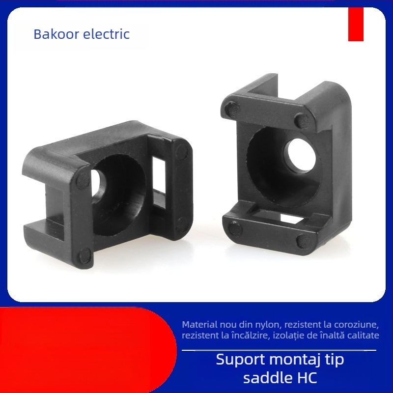 Suport cabluri tip șa; gestionare și fixare cabluri; Model HC Saddle Holder; Brand Ba Control Electric