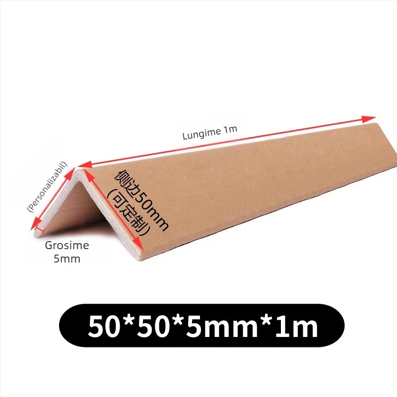 Protector de colț din hârtie kraft, format L, marca Renda, duritate reglabilă.