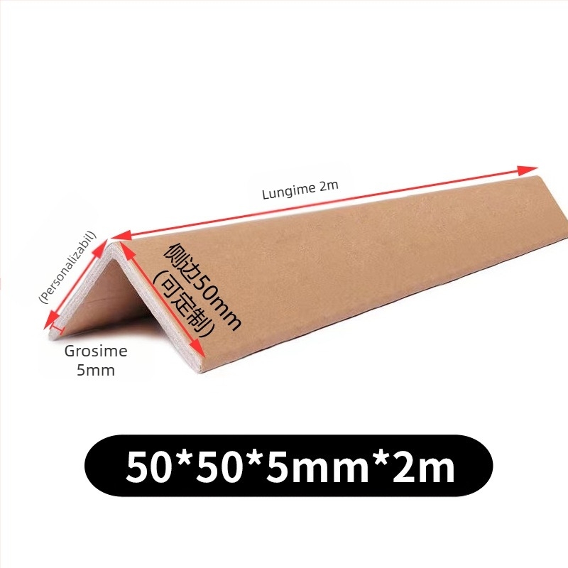 Protector de colț din hârtie kraft, format L, marca Renda, duritate reglabilă.