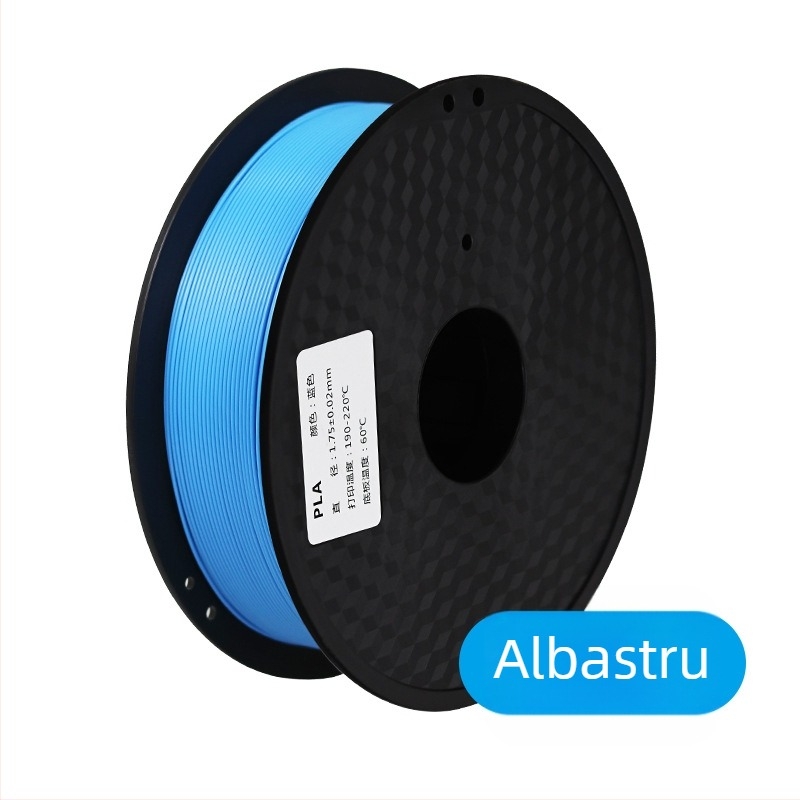 Filament PLA pentru imprimare 3D, diametru 1,75 mm, secțiune circulară, lungime aproximativ 330 m