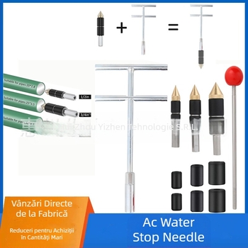 Ace de oprire apă pentru conducte PPR, 0.2 kg, dimensiuni 1/2 in, 3/4 in și 1 in