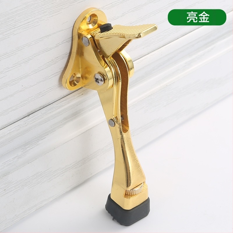 Locator superior automat pentru ușă cu frână (Model 123; Material: aliaj de zinc și aliaj de aluminiu; Finisare: electroplacare; Montaj: tip perete CT-01; Comandă: automată)