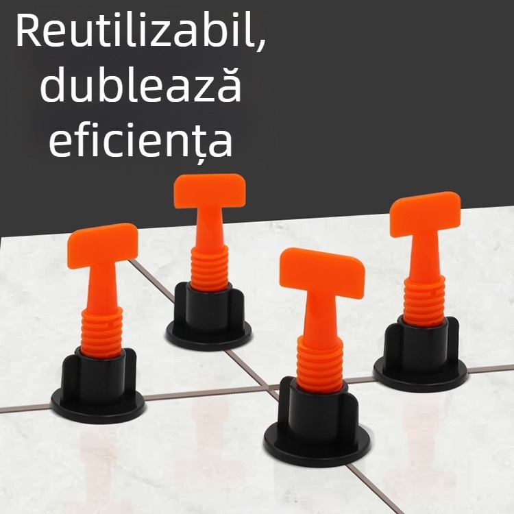 Instrument de nivelare pentru plăci ceramice – poziționare și aliniere pentru plăci de perete și podea