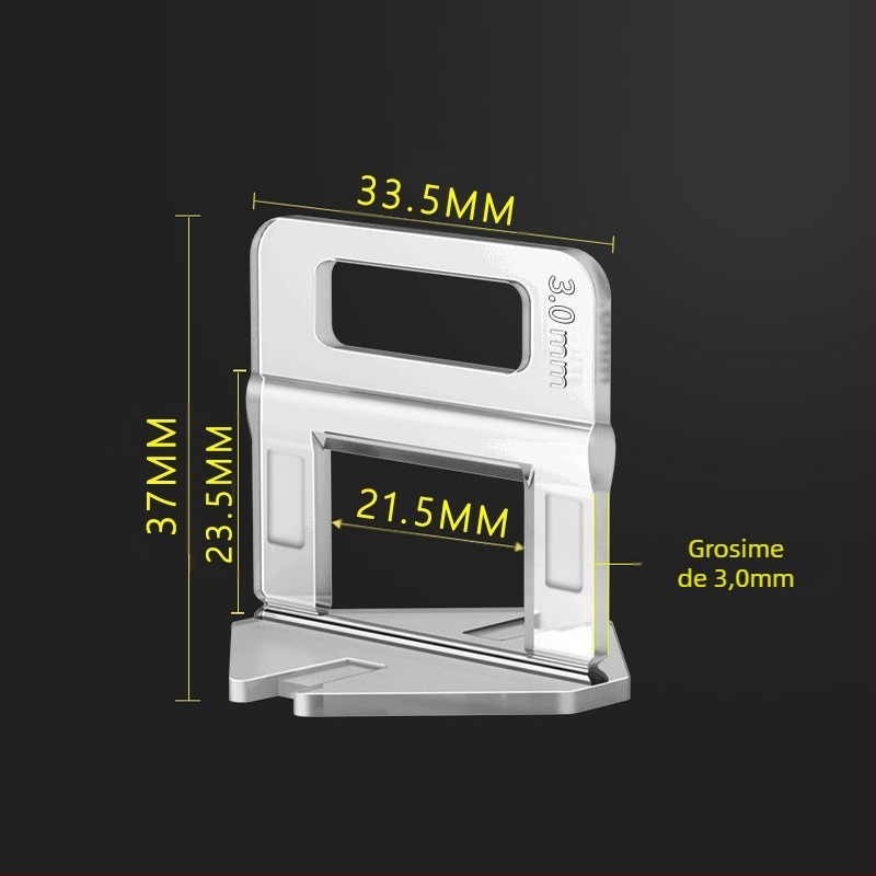 Instrument de nivelare pentru plăci ceramice – poziționare și aliniere pentru plăci de perete și podea