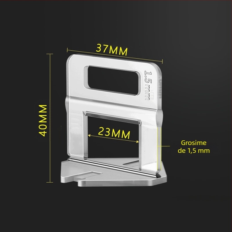 Instrument de nivelare pentru plăci ceramice – poziționare și aliniere pentru plăci de perete și podea