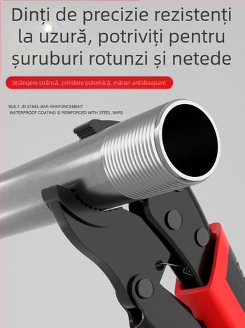 Set de unelte: clești multifuncționali, chei și clește pentru conducte