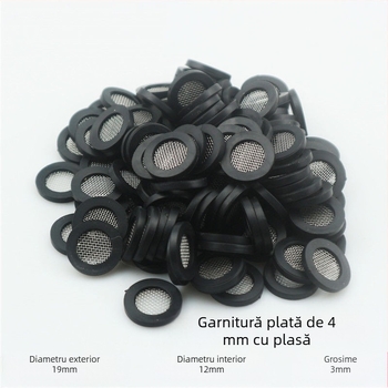 Garnitură din cauciuc pentru duș cu filtru, sigiliu pentru intrarea boilerului și robinet