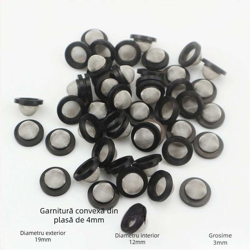 Garnitură din cauciuc pentru duș cu filtru, sigiliu pentru intrarea boilerului și robinet