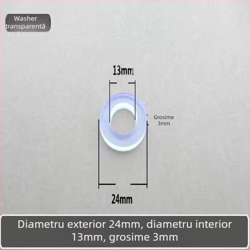 Garnitură din cauciuc pentru duș cu filtru, sigiliu pentru intrarea boilerului și robinet