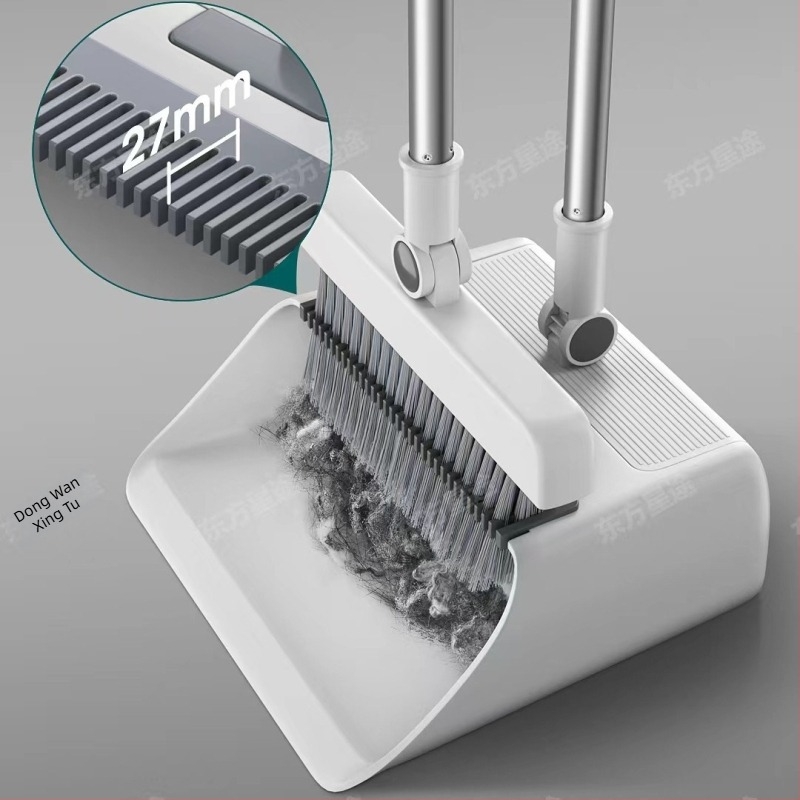 Set mătură și făraș pliabil - material PP, model 049, 1 set, 0,95 kg