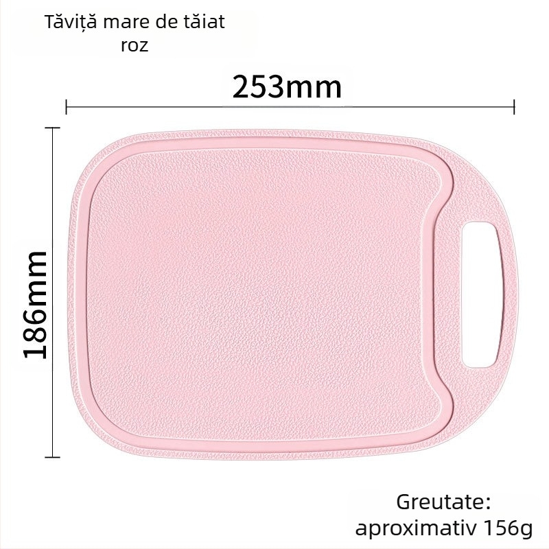 Set de cuțite din plastic pentru fructe pentru copii, lamă în formă de val, decojitor și matriță pentru biscuiți — PP+TPR, lungimea lamei 16.5 cm, lungimea totală 27.5 cm, turnare prin injecție