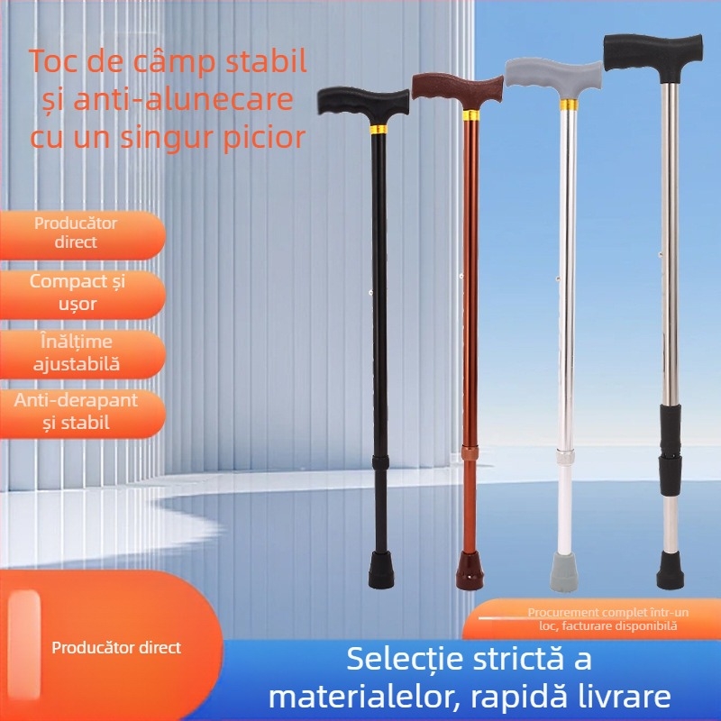 Ruilong Bețișor telescopic din oțel inoxidabil, model 2511, ușor, antiderapant