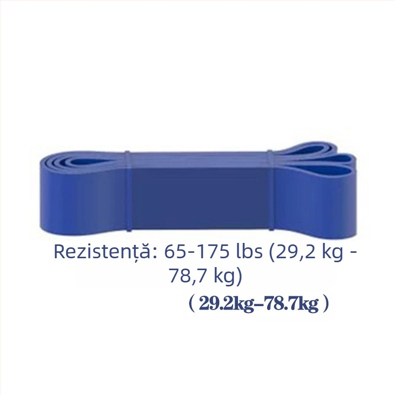 Banda de asistență pentru tracțiuni - Unisex, bandă de rezistență pentru antrenament al spatelui, compatibilă cu bara - Material: Altul