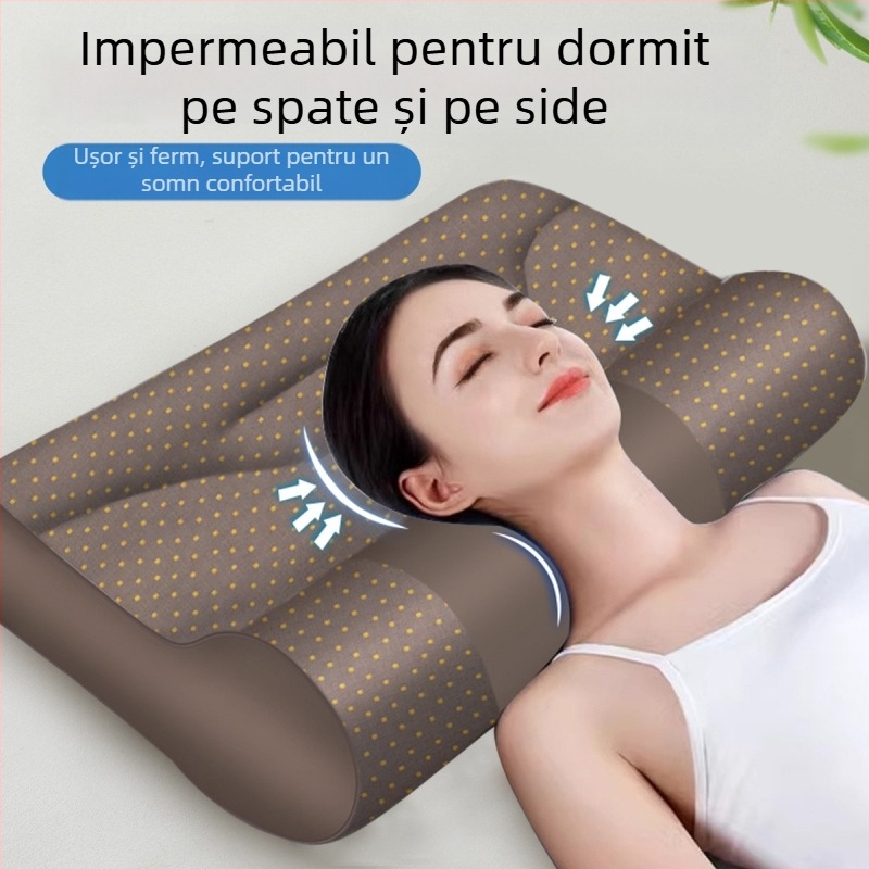 Ji Ren Tang pernă cervicală de masaj dreptunghiulară pentru o singură persoană, multifuncțională, umplutură 14863995