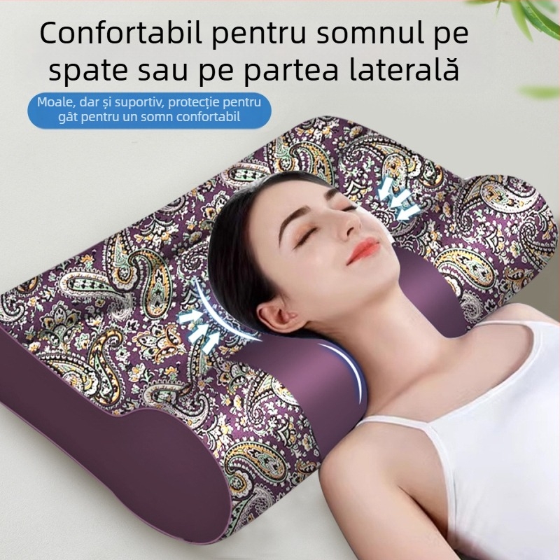 Ji Ren Tang pernă cervicală de masaj dreptunghiulară pentru o singură persoană, multifuncțională, umplutură 14863995