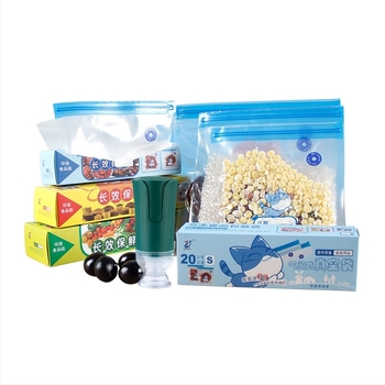 Sac vid cu valve și fermoar – de calitate alimentară, reutilizabil, sigilare automată, ambalaj vid cu compresie