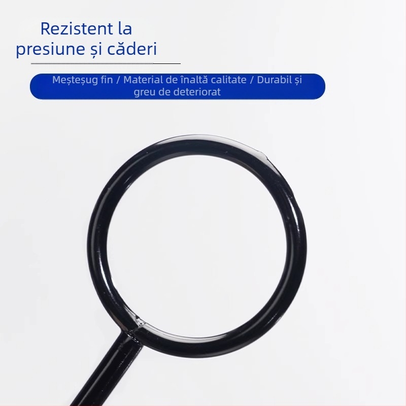 Stativ de laborator din oțel cu inel pentru separatoare și suport pentru tijă de încălzire a borcanelor