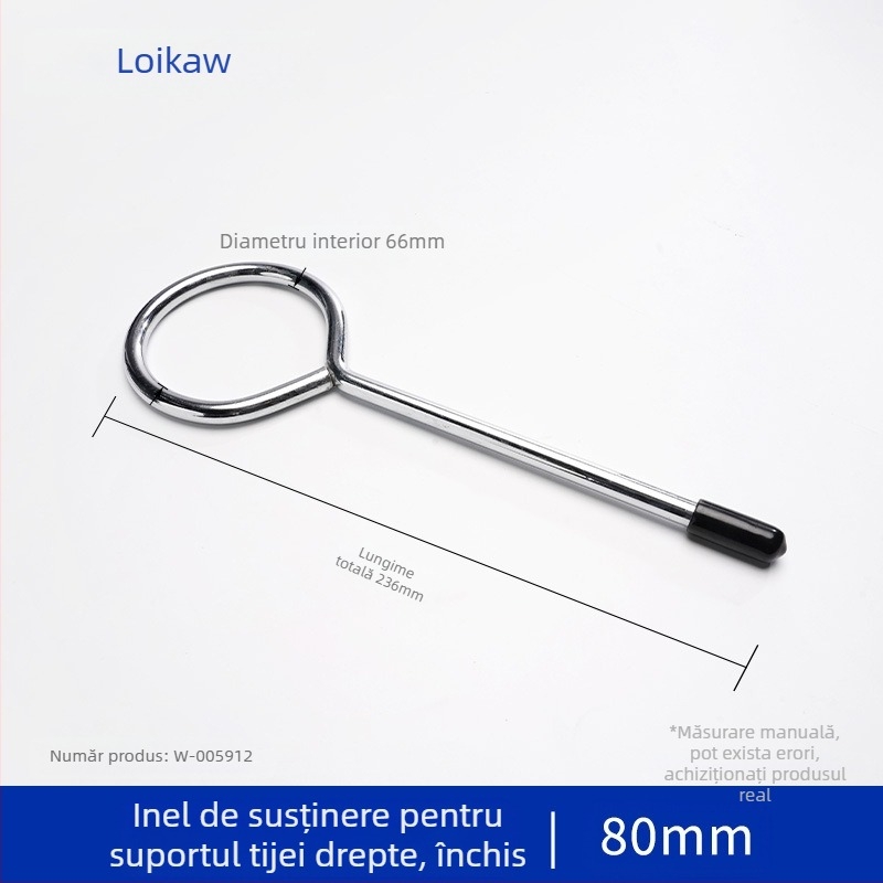 Stativ de laborator din oțel cu inel pentru separatoare și suport pentru tijă de încălzire a borcanelor