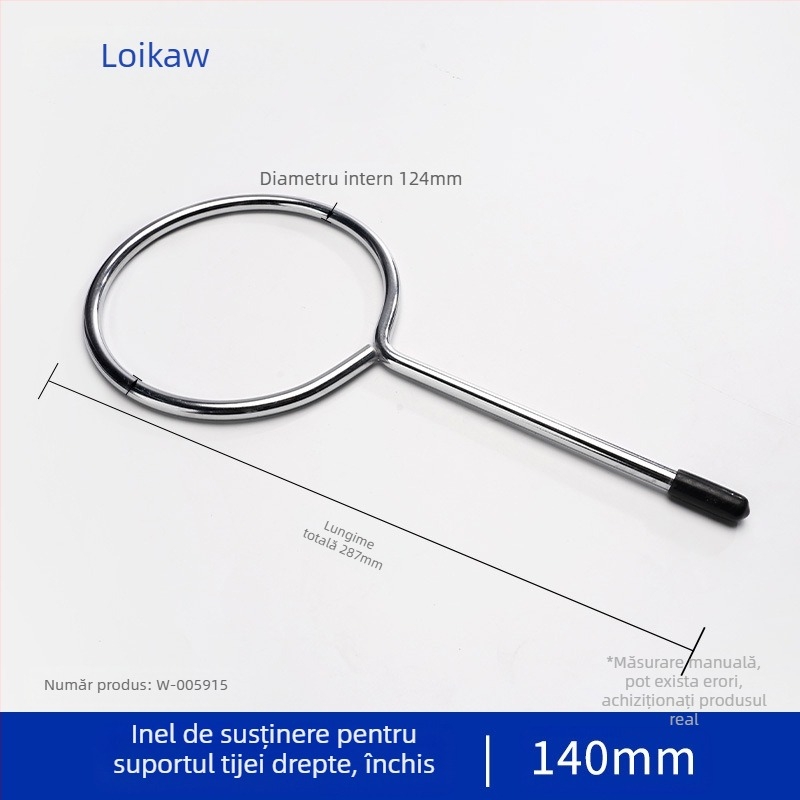 Stativ de laborator din oțel cu inel pentru separatoare și suport pentru tijă de încălzire a borcanelor